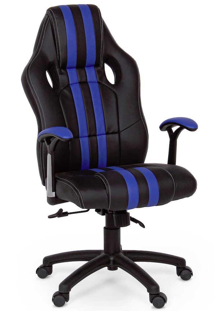 mutoni Fauteuil de bureau Spider bleu  