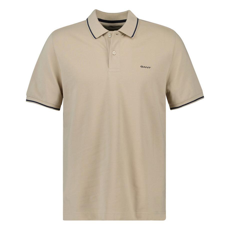Poloshirt  1er Pack Bequem sitzend-TIPPING PIQUE POLO