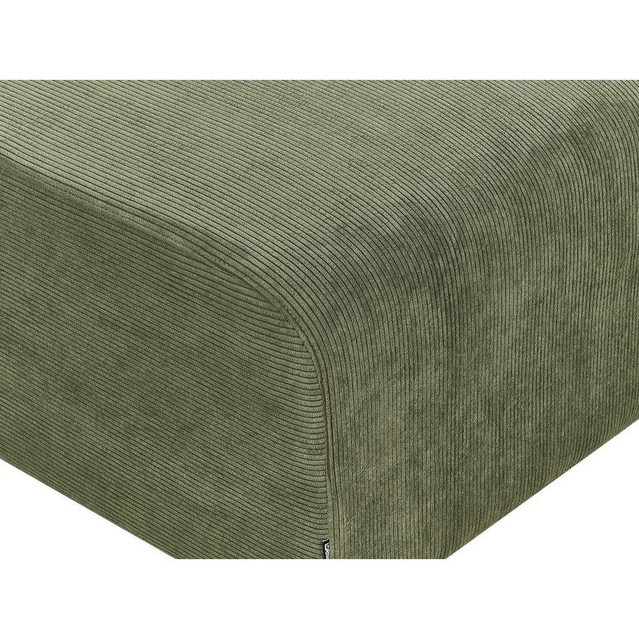 Beliani Ottomane aus Cord Modern FALSTERBO  