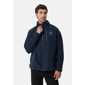 Retro-Fleece-Jacke aus recyceltem Polyester