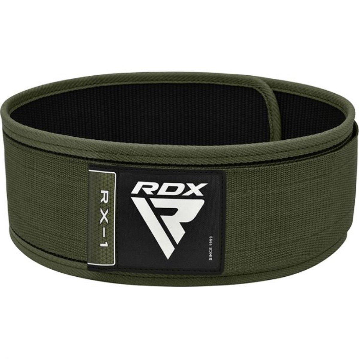 Image of Rdx Gewichthebergürtel Rx1 Unisex Grün S