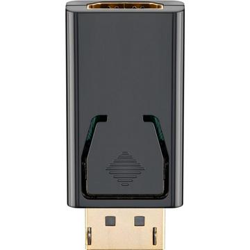 Goobay DisplayPort-auf-HDMI-Adapter – Schwarz