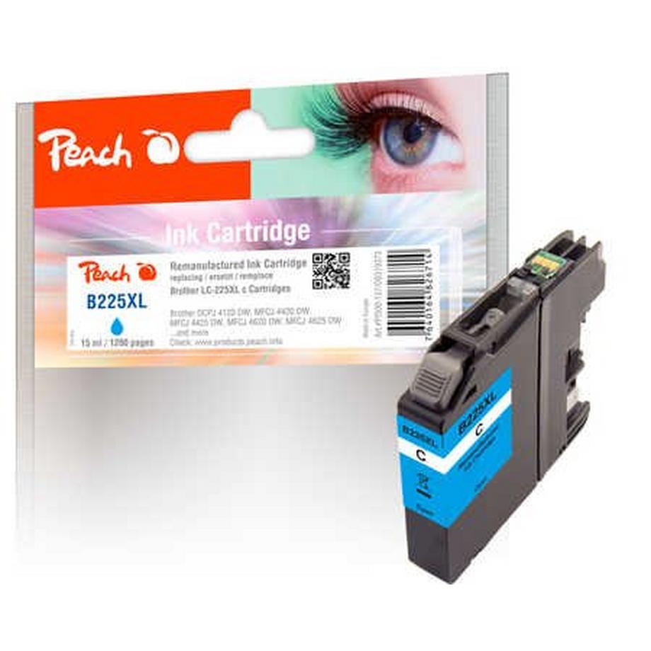 Peach  319373 cartouche d'encre 1 pièce(s) Compatible Rendement élevé (XL) Cyan 