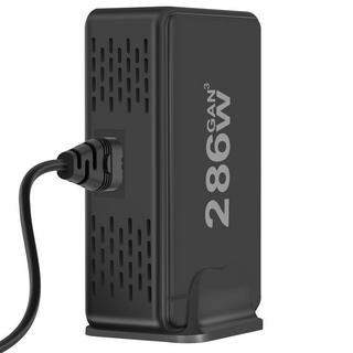 Avizar  Station de Charge 286W GaN 8 Ports Noir 