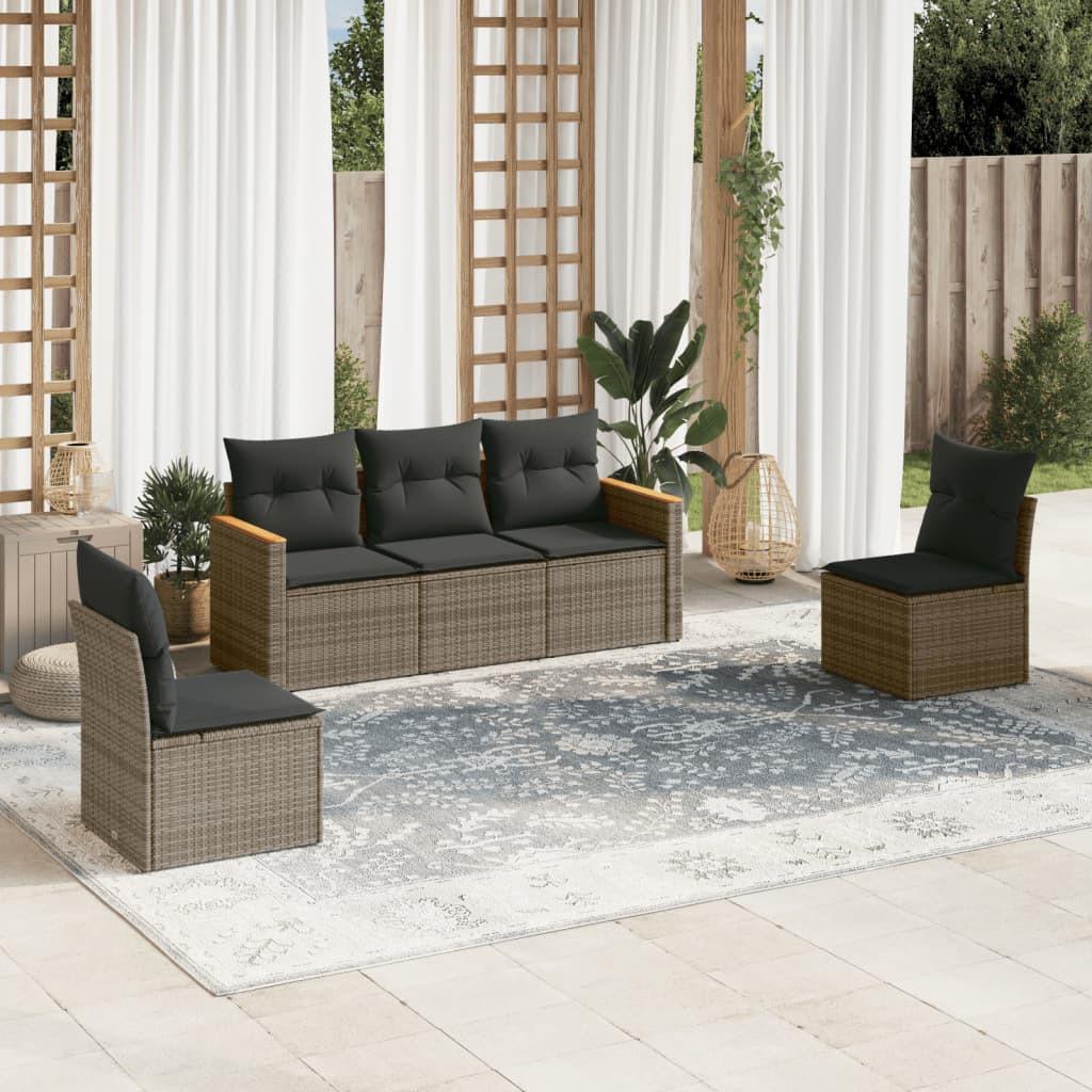 VidaXL Garten sofagarnitur poly-rattan  