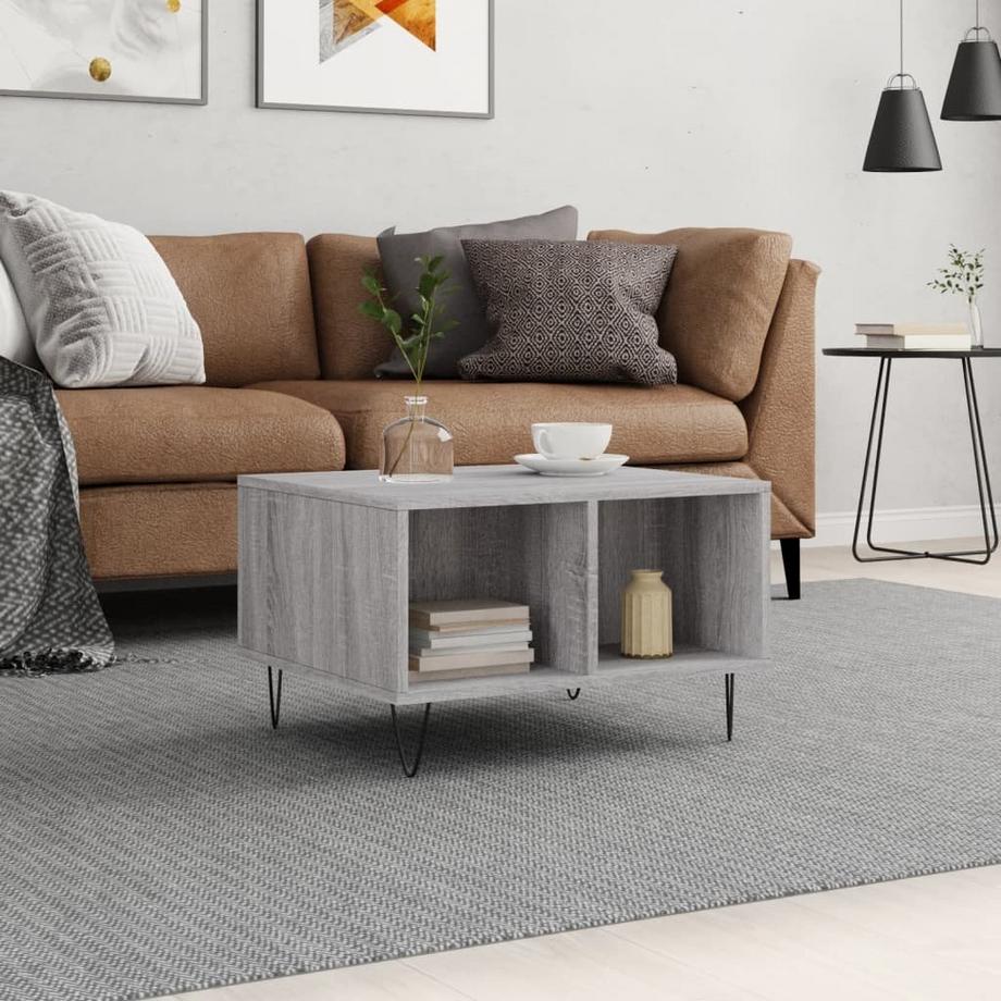 VidaXL Table basse bois d'ingénierie  