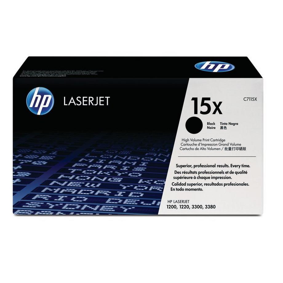 HP Toner-Modul 15X schwarz C7115X LaserJet 1200/1220 3500 S.