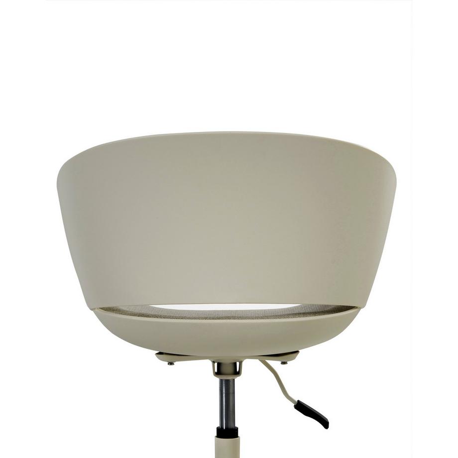 Beliani Sedia da ufficio en Tessuto Moderno GLEEFUL  