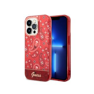 GUESS  Hülle Apple iPhone 14 Pro TPU Bandana 