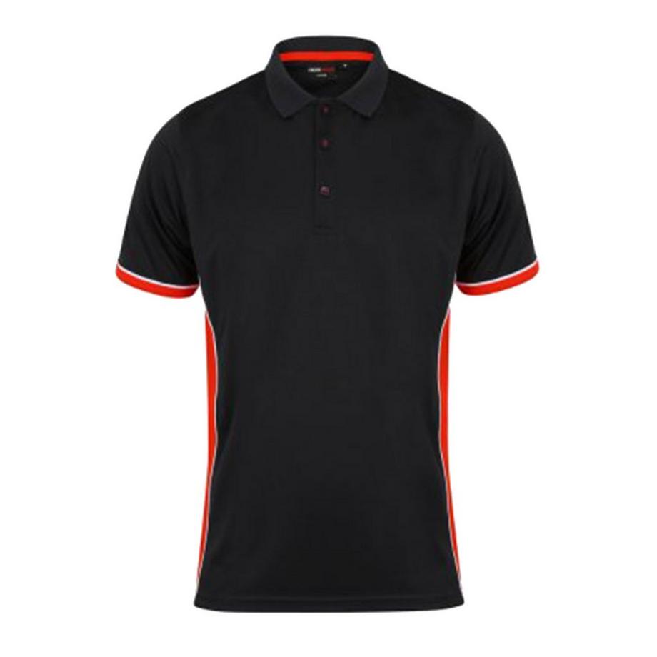 TopCool Kurzarm Kontrast Polo Shirt