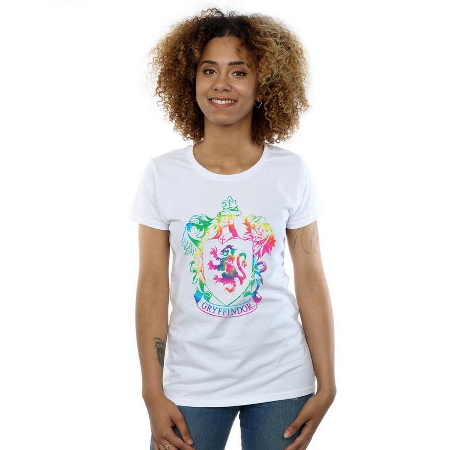 Harry Potter Gryffindor T-Shirt Blason Arc-en-ciel  