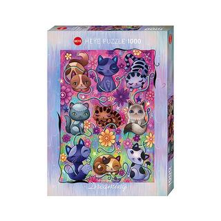 Heye  Puzzle Kitty Cats (1000Teile) 