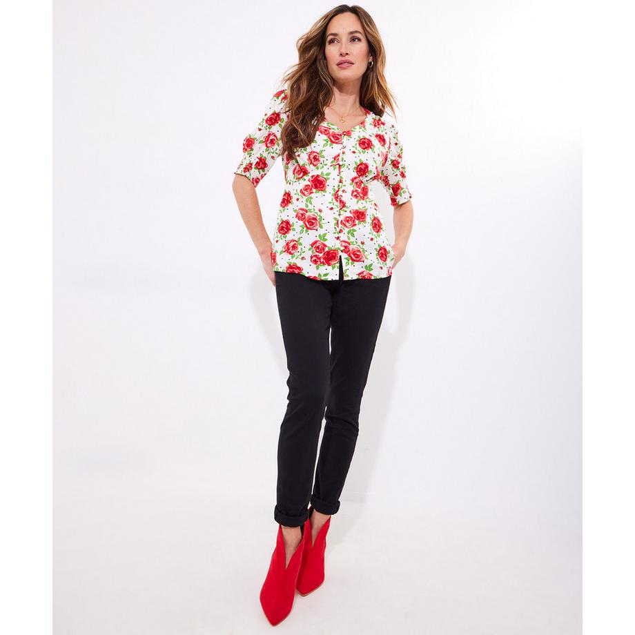 Joe Browns Camicetta Rose Pintuck  