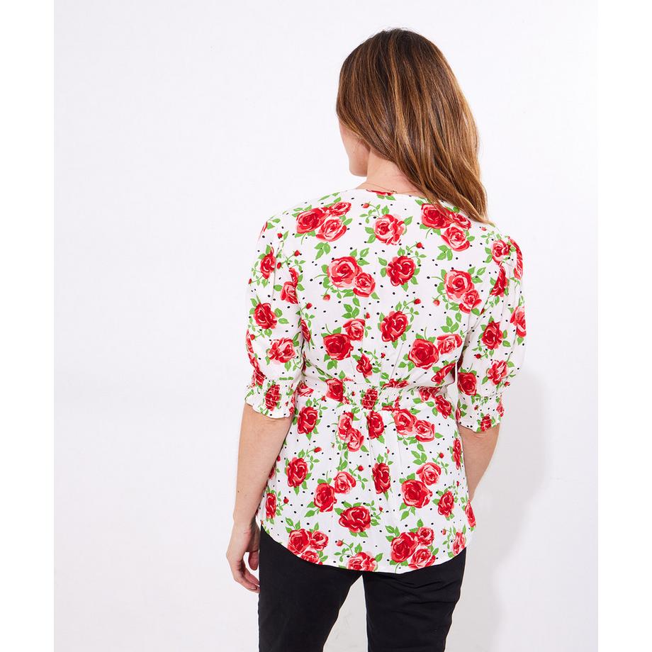 Joe Browns Camicetta Rose Pintuck  