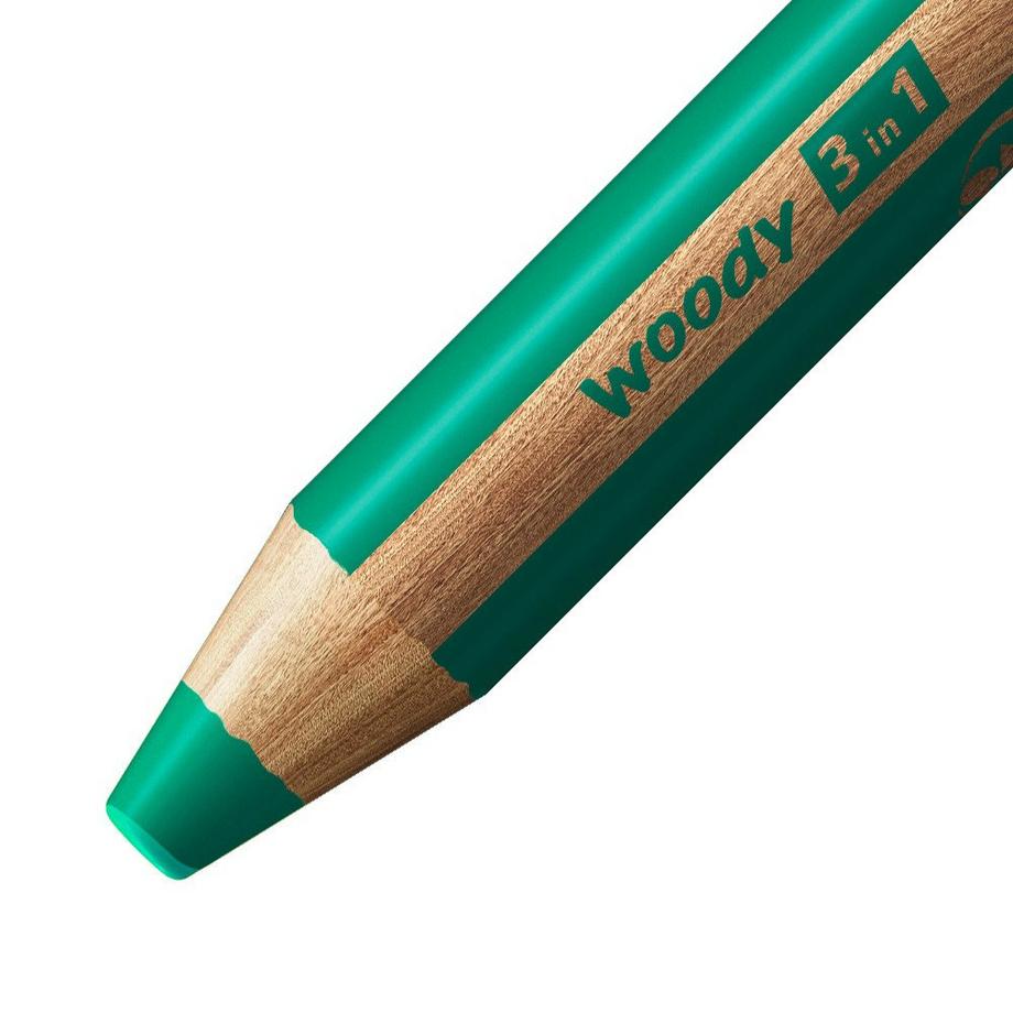 STABILO STABILO woody 3 in 1 Verde 1 pz  