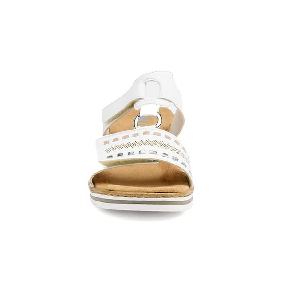 Rieker Plateau Sandalen mit Klettverschluss  