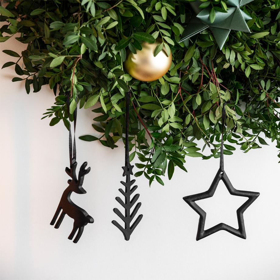 Villeroy&Boch Suspensions décoratives, 3 pièces Christmas Chic  