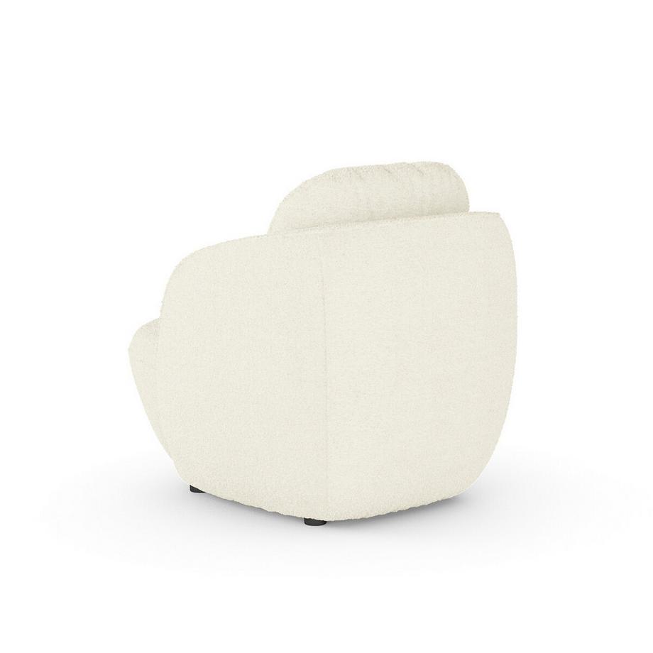AM.PM Fauteuil boule tissu bouclette  