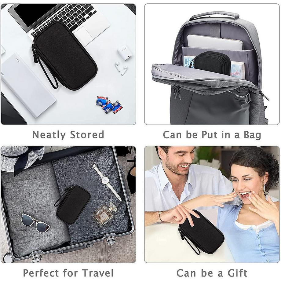 Only-bags.store  Kabeltasche, Kabelorganisator Kabeltasche Elektronikzubehör Organisationstasche 