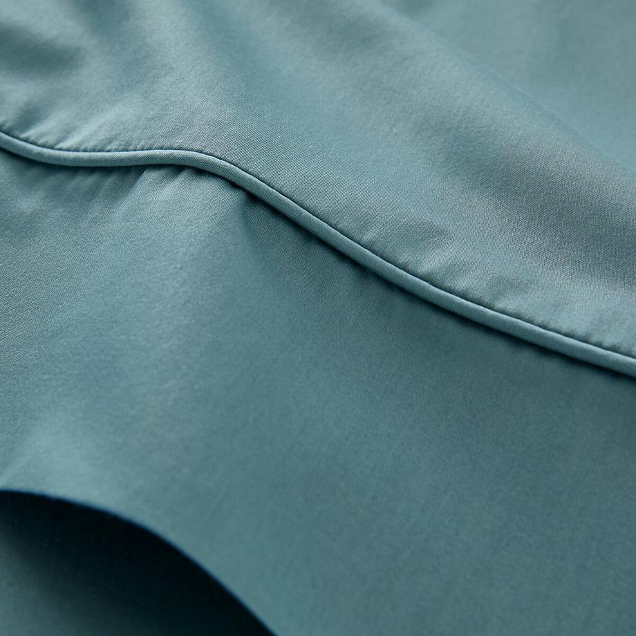 La Redoute Intérieurs Taie de traversin unie en satin de coton  