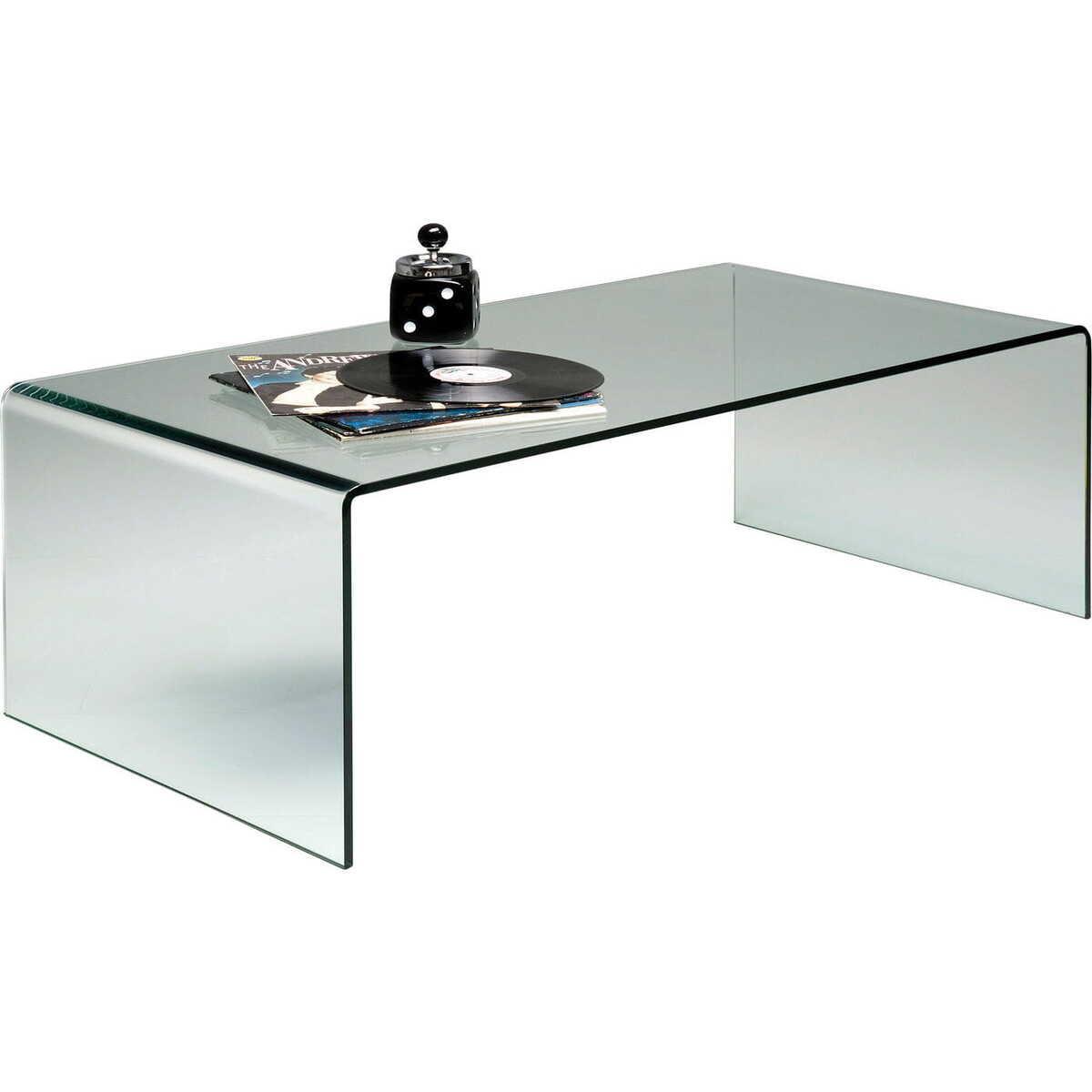 KARE Design Clear Club Table basse Basic 120x40cm  