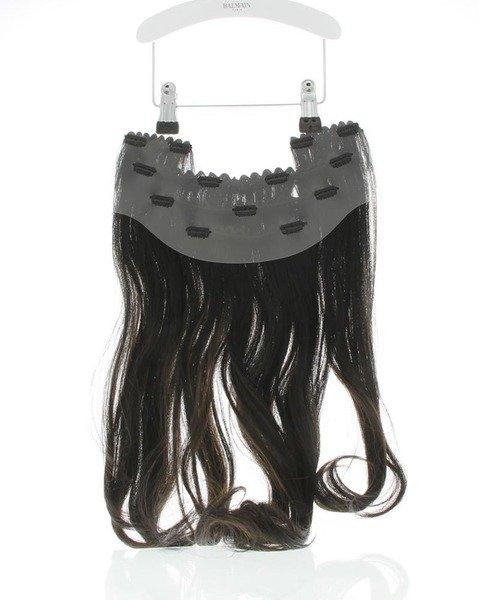 Image of Clip-in Weft Memory®hair 45cm Rio, Dark Brown Ombré Damen Dark Brown Ombré ONE SIZE