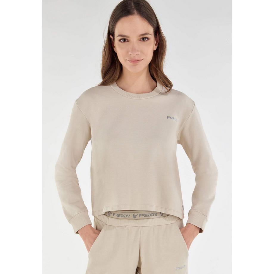 FREDDY Sweatshirt Court Col Rond  