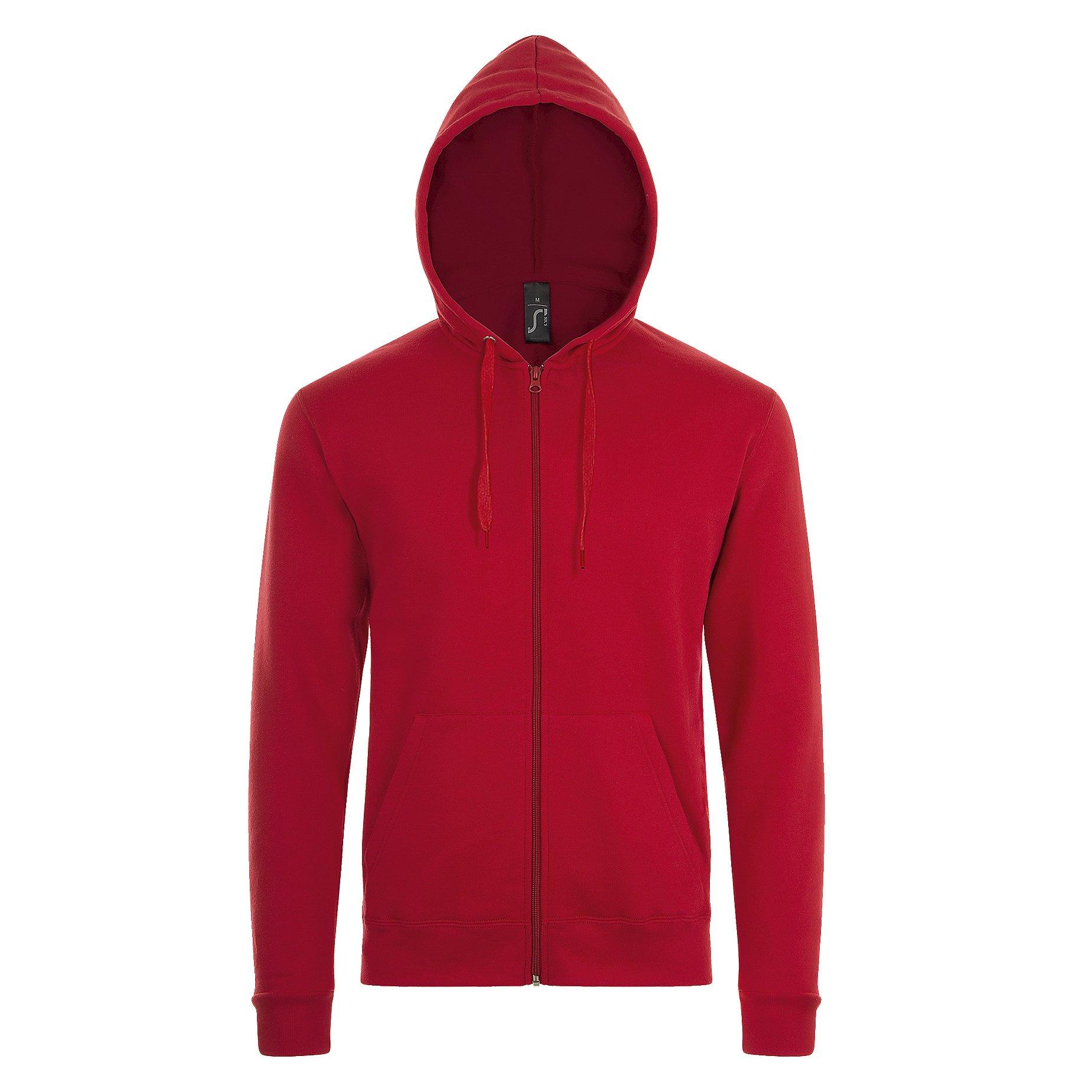Image of Stone Kapuzenjacke Herren Rot Bunt XS