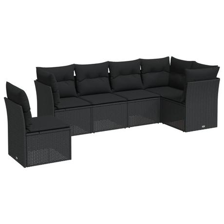 VidaXL Garten sofagarnitur poly-rattan  