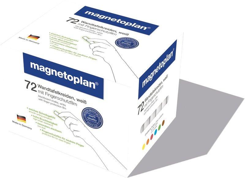 Image of magnetoplan MAGNETOPLAN Kreide abgerundet 72 Stück