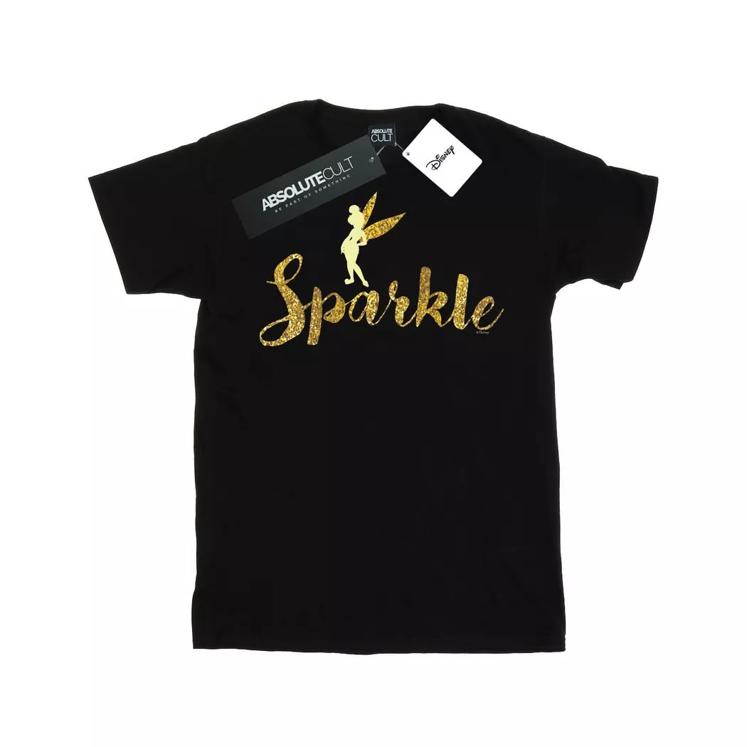 Disney - Sparkle Time TShirt, für Damen, Schwarz, Größe XL