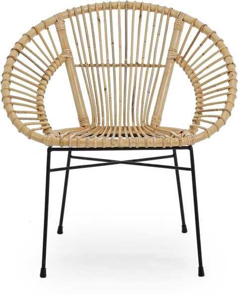 mutoni Fauteuil de jardin Tolima naturel  