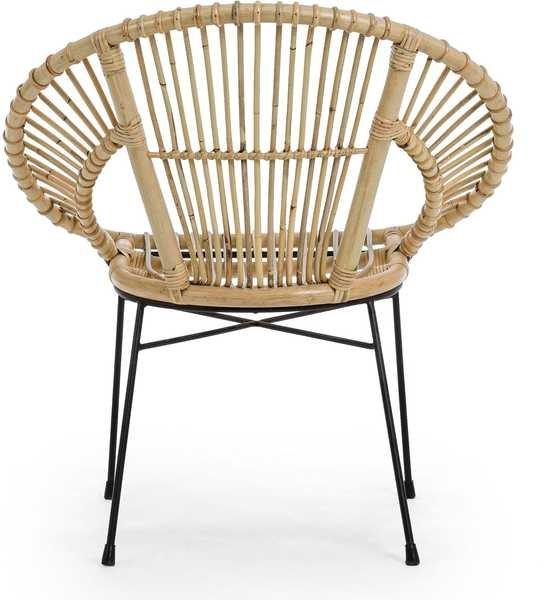 mutoni Fauteuil de jardin Tolima naturel  