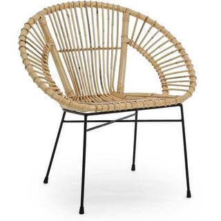 mutoni Fauteuil de jardin Tolima naturel  