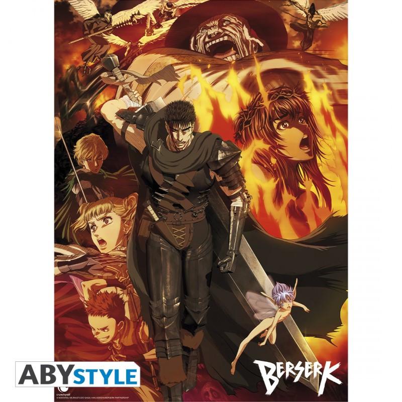 Abystyle Poster - À plat - Berserk - Groupe  