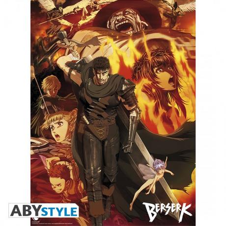 Abystyle Poster - À plat - Berserk - Groupe  