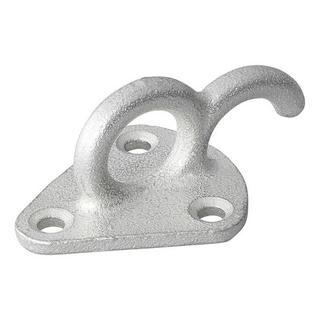 Pricenet Crochet de corde en métal avec œillet 70x45mm 5 pièces sous blister  