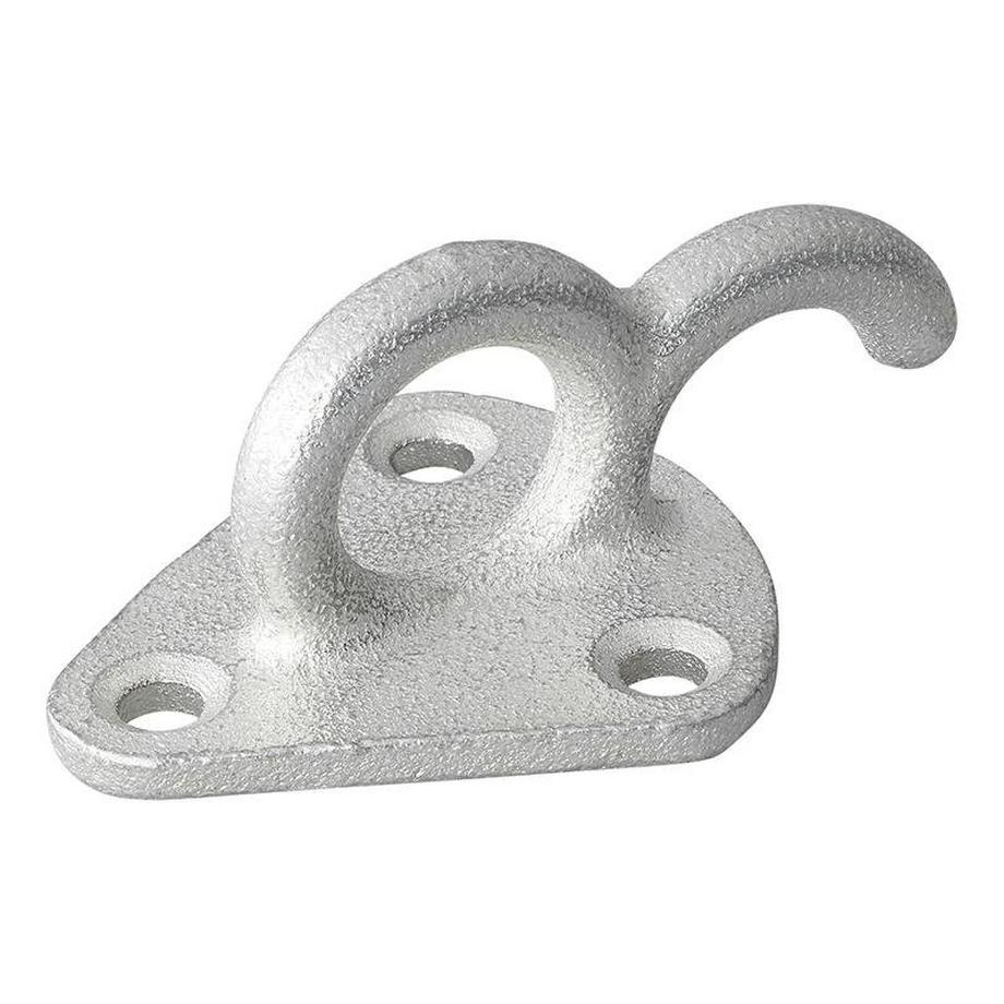 Pricenet Crochet de corde en métal avec œillet 70x45mm 5 pièces sous blister  