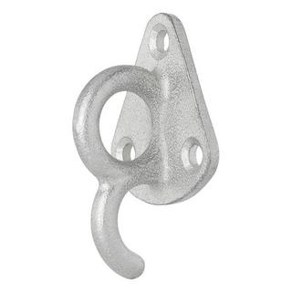 Pricenet Crochet de corde en métal avec œillet 70x45mm 5 pièces sous blister  