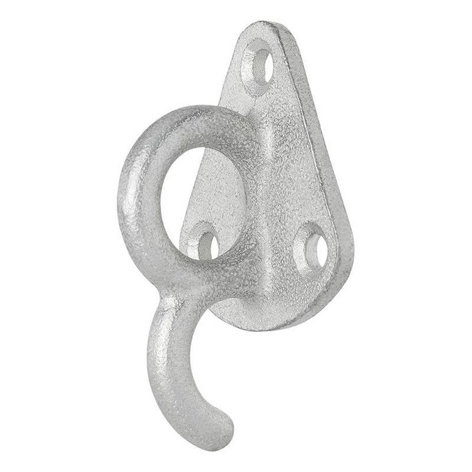 Pricenet Crochet de corde en métal avec œillet 70x45mm 5 pièces sous blister  