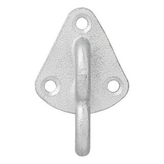 Pricenet Crochet de corde en métal avec œillet 70x45mm 5 pièces sous blister  