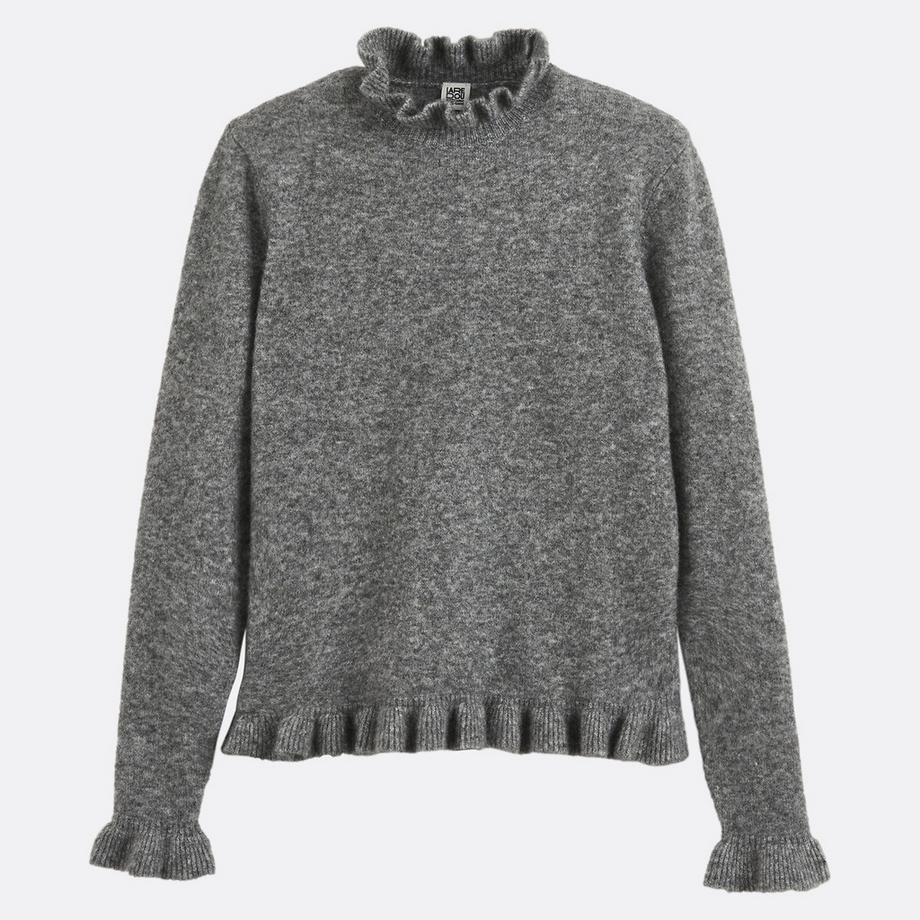 La Redoute Collections Pull avec détails volants  