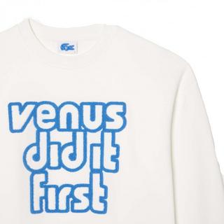 LACOSTE Felpa con Stampa Venus Did It First  