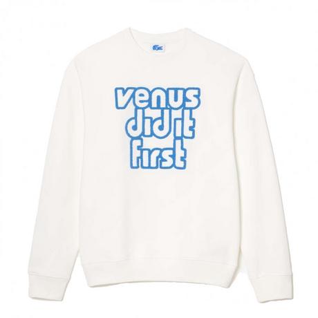 LACOSTE Felpa con Stampa Venus Did It First  