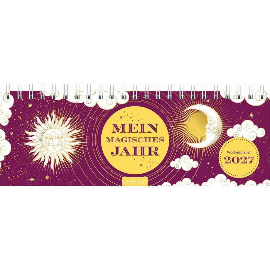 ARS EDITION Calendrier de bureau Année magique  