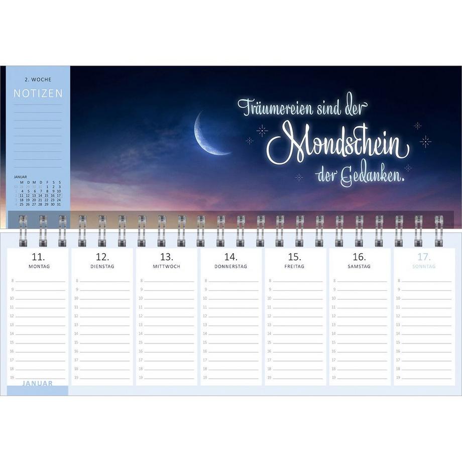 ARS EDITION Calendrier de bureau Année magique  