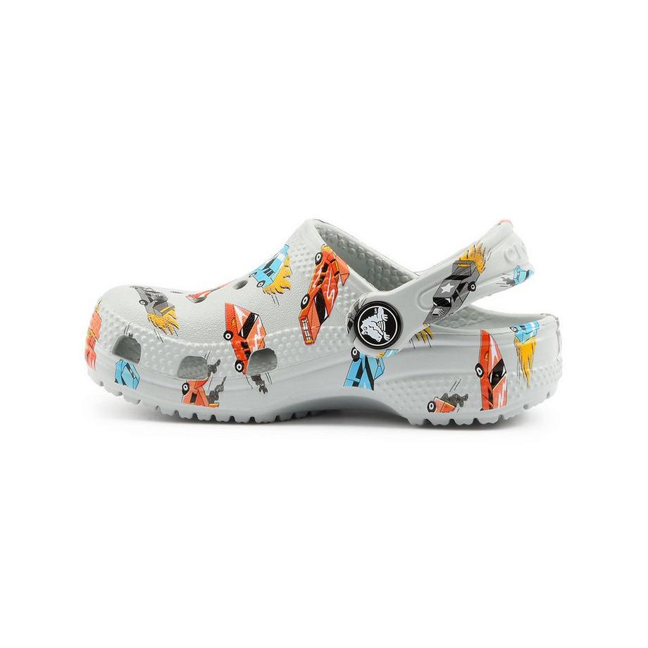 crocs Classic Race Cars Graphic Clogs  