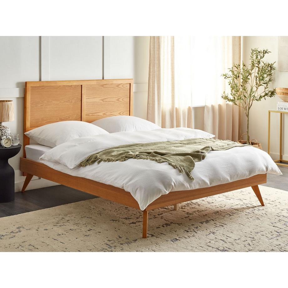 Beliani Bett mit Lattenrost aus MDF-Platte  ISTRES  