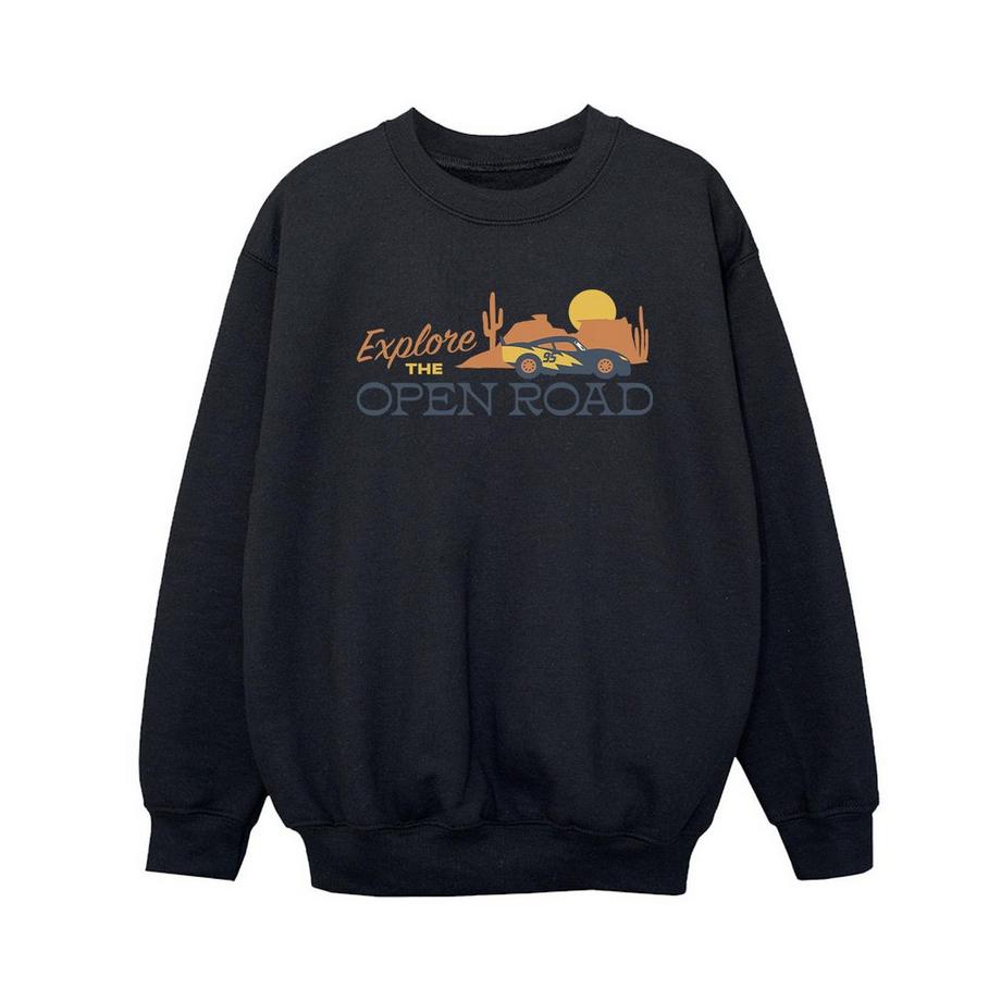 Disney  Cars Explore The Open Road Sweatshirt 