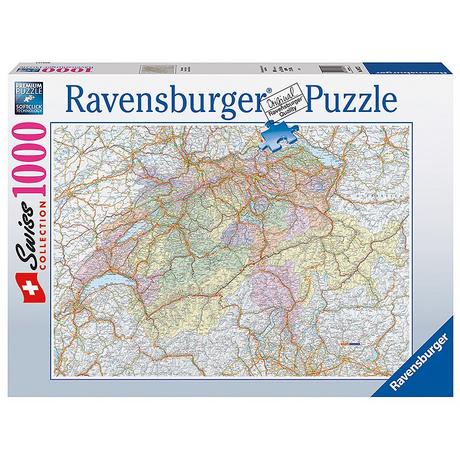Ravensburger  Puzzle Schweizerkarte (1000Teile) 